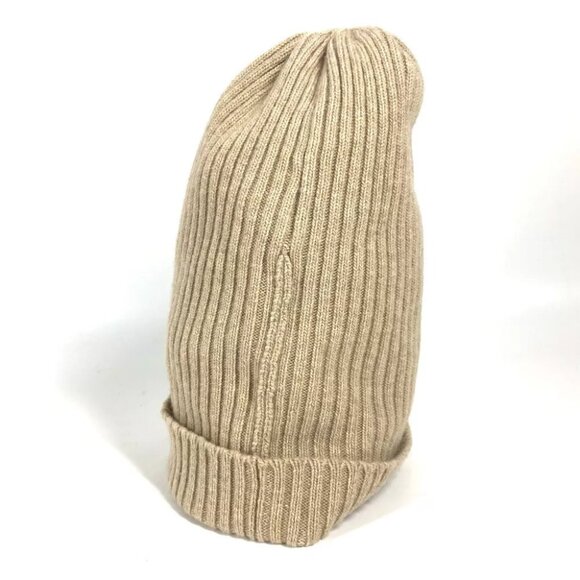 BURBERRY beanie hat knit hat knit cap Knit hat wool Beige main image 11